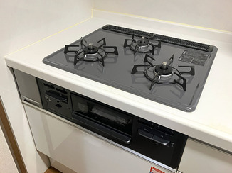 小工事 安心して使えるシンプル操作のホーロートップコンロ
